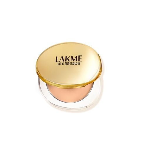 Lakme Superglow Vit C Compact Nude20 8gm Lakme Superglow Vit C Compact Nude20 8gm