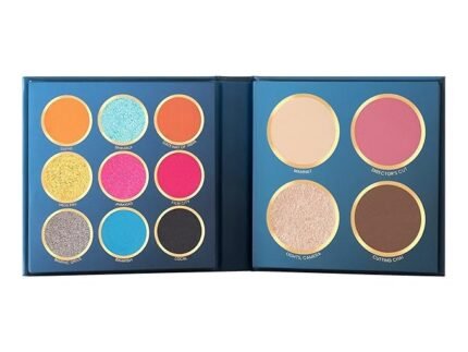 MARS The City Paradise Makeup Kit, 9 Eyeshadow Palette with Highlighter, Blusher, Bronzer, Compact Powder, Highly Pigmented, 16.0 gm (01-Mumbai)