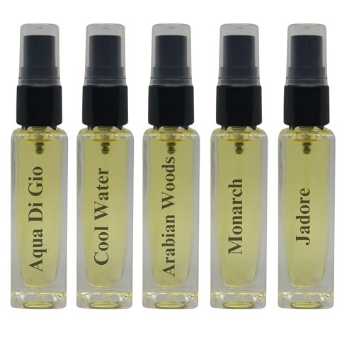 MF5 Store Unisex Eau De Parfum Pack of 5 | 8ml Each | Long Lasting Perfume Gift Set for Men & Women | Tester Pack | Travel Friendly Mini Perfume Combo | 5 Premium Fragrances MF5 Store Unisex Eau De Parfum Pack of 5 | 8ml Each | Long Lasting Perfume Gift Set for Men & Women | Tester Pack | Travel Friendly Mini Perfume Combo | 5 Premium Fragrances