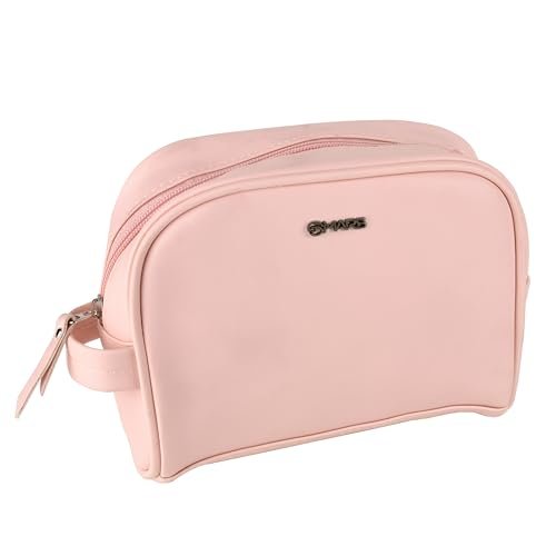 Mars Makeup Kit Bag for Women with 4 Compartment | Water-Resistant | Stainless Steel Zip Lock | Soft Cushion | Eco-Friendly | Easy to Clean (Pink) Mars Makeup Kit Bag for Women with 4 Compartment | Water-Resistant | Stainless Steel Zip Lock | Soft Cushion | Eco-Friendly | Easy to Clean (Pink)