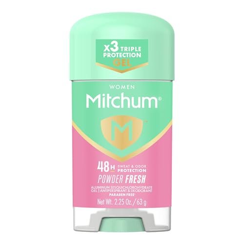 Mitchum Lady Clear Gel Antiperspirant & Deodorant, Powder Fresh – 2.25 Oz, Female Mitchum Lady Clear Gel Antiperspirant & Deodorant, Powder Fresh – 2.25 Oz, Female