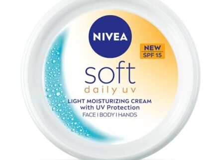 NIVEA Soft Daily UV Light Moisturising Cream with SPF-15, 200ml