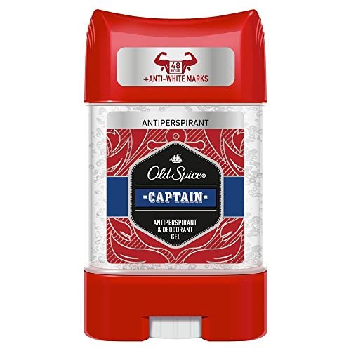 Old Spice Captain Anti-Perspirant & Deodorant Gel For Men, 70 Ml Old Spice Captain Anti-Perspirant & Deodorant Gel For Men, 70 Ml