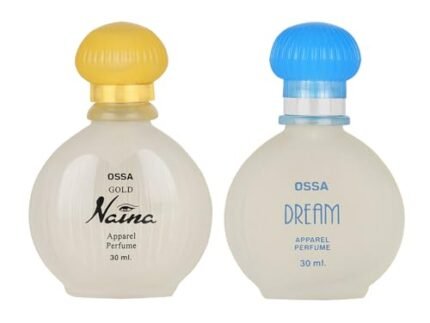 Ossa Gold Naina & Dream Collection Apparel Perfume Set for Women, 30ML Each | Long Lasting Fresh & Floral Fragrance | Premium Apparel Perfumes Combo Pack of 2