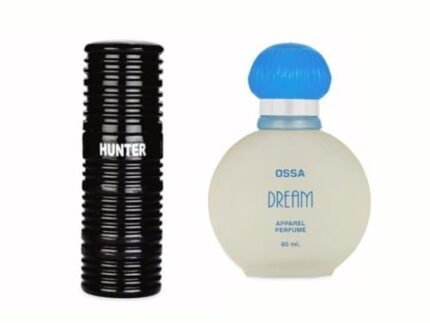 Ossa Hunter Eau De Parfum 60ml And Dream Collection Eau De Parfum 60ml | Premium Perfume Combo for Men & Women | Long Lasting Fragrances (Pack of 2) | Best Gift For Birthday & Anniversary
