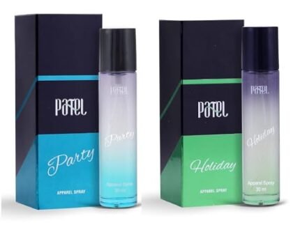 PATEL Long Lasting Fresh And Powerful Fragrance Perfume For Mens & Womens | Combo of Luxury Scent Party and Holiday