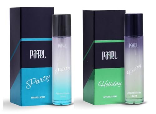 PATEL Long Lasting Fresh And Powerful Fragrance Perfume For Mens & Womens | Combo of Luxury Scent Party and Holiday PATEL Long Lasting Fresh And Powerful Fragrance Perfume For Mens & Womens | Combo of Luxury Scent Party and Holiday