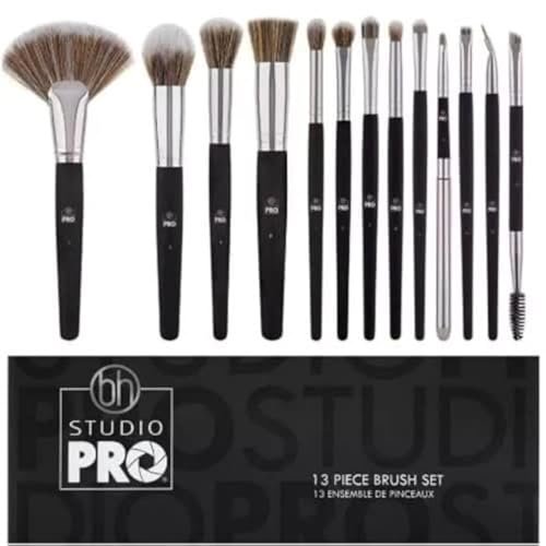 Professionnels Makeup Brush Set of 13 – Black Professionnels Makeup Brush Set of 13 – Black