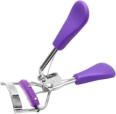 Purple Curling Eyelash Curler with Comb Clip Eye Makeup Beauty Tool Clever Design Purple Curling Eyelash Curler with Comb Clip Eye Makeup Beauty Tool Clever Design