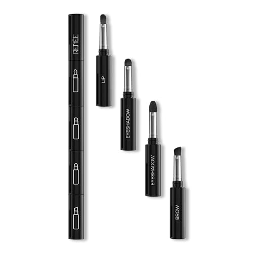RENEE Core 4, 4-in-1 Makeup Brush, a Multipurpose Wand With 2 Eyeshadows, Lip & Eyebrow Brush – Hassle-free & Multi-functionality for Full Face Application in One Handy Applicator RENEE Core 4, 4-in-1 Makeup Brush, a Multipurpose Wand With 2 Eyeshadows, Lip & Eyebrow Brush – Hassle-free & Multi-functionality for Full Face Application in One Handy Applicator