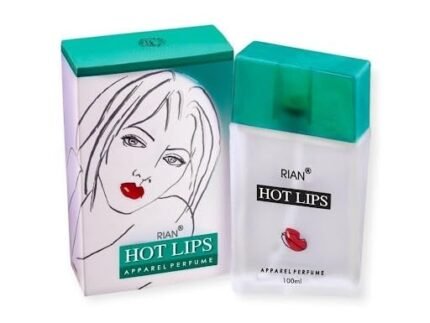 RIAN HOT LIPS Apparel Perfume for Women – Long Lasting Fragrance, Premium Fabric-Friendly Body Spray (100ml)