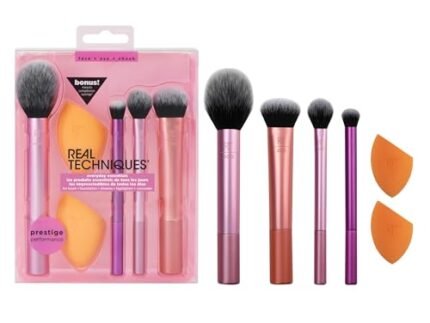 Real Techniques Miracle Beauty Blender Sponge Set with Makeup Brush Cleaner