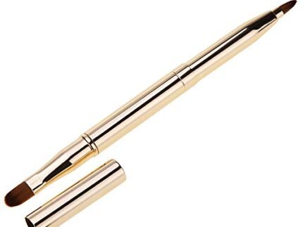 Retractable Multi-purpose Makeup Brush 2 in 1 for Lip, Eyeshadow, and Concealing – 1 PC