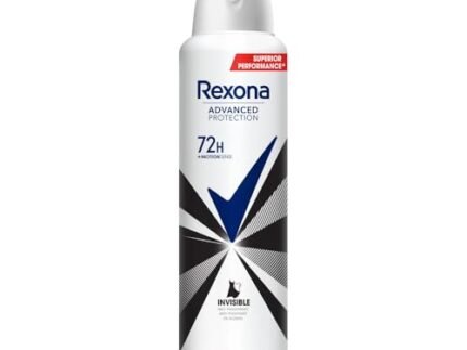 Rexona Invisible Advanced Protection Anti-Perspirant Deodorant for Women | 72H* Odour Protection | 0% Alcohol | Leaves No Marks on Clothes | 200ml