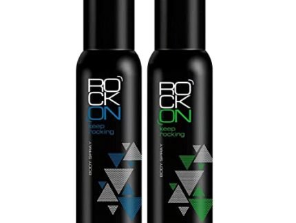 RockOn Long lasting deodorant – Ignite & Intense Combo Pack of 2(150ml) – Deodorant Body Spray for Men & Women,| Skin Friendly, Daily Use| Gift Set of Couple || Birthday Gift for him and her