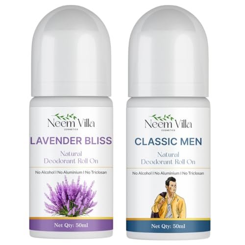 Roll-On Deodorant – Long-Lasting Freshness, Aluminum-Free Formula for Odor Protection, Gentle and Soothing Aromatherapy, 24-Hour (lavender clasic men) Roll-On Deodorant – Long-Lasting Freshness, Aluminum-Free Formula for Odor Protection, Gentle and Soothing Aromatherapy, 24-Hour (lavender clasic men)