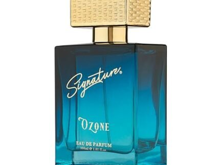 SIGNATURE AURA Ozone Eau De Parfum 100ML for Men | Long Lasting Luxury Perfume | Chypre Fruity Fragrance | Pineapple, Bergamot, Musk & Vanilla | Premium Gift for Men