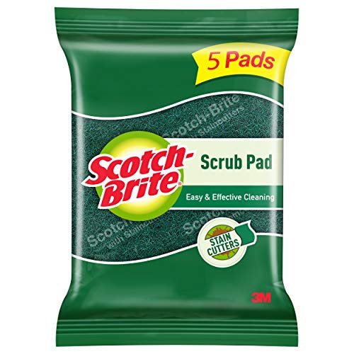 Scotch-Brite Scrub Pad (5) – 4 Sets Scotch-Brite Scrub Pad (5) – 4 Sets