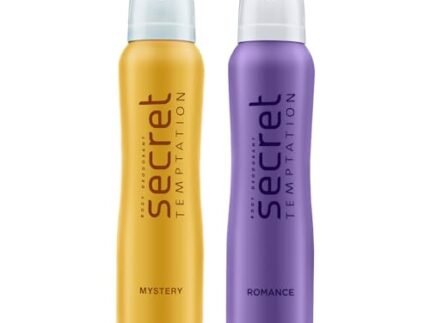 Secret Temptation Mystery and Romance Deodorant for women 150 ml each