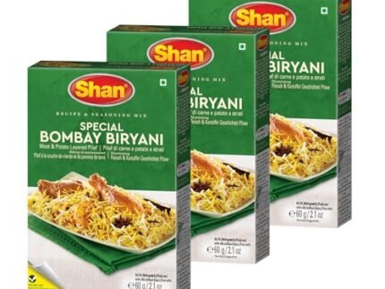 Shan Special Bombay Biryani Masala, 2.12 Oz 60 G, 3 Pack – Powder