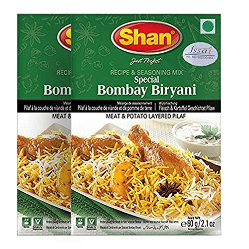 Shan Special Bombay Biryani Masala, 2.12 oz ℮ 60 g, 2 Pack Shan Special Bombay Biryani Masala, 2.12 oz ℮ 60 g, 2 Pack