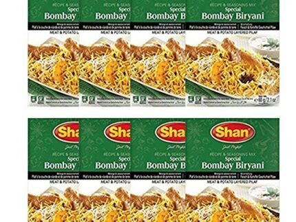 Shan Special Bombay Biryani Masala, 8 x 60 g