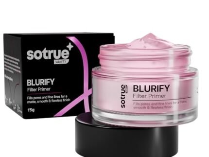 Sotrue Blurify Filter Face Primer | Instantly Blurs Fine Lines, Wrinkles & Pores | Hydrating, Lightweight & Non-Sticky | For Flawless & Smooth Makeup Base | Cruelty-Free – 15gm