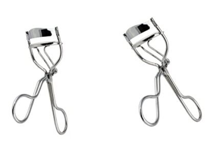 Steel-Toned & Black Premium Eyelash Curler(PACK OF 2)