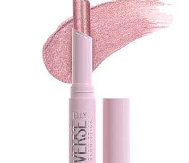 Swiss Beauty Jelly Verse Eyeshadow Glow Stick | Rich Colour Payoff | Crease-Proof | Sparkling Shine | 6 Stellar Shades | Shade- 2. Bronzed Eclipse, 3g