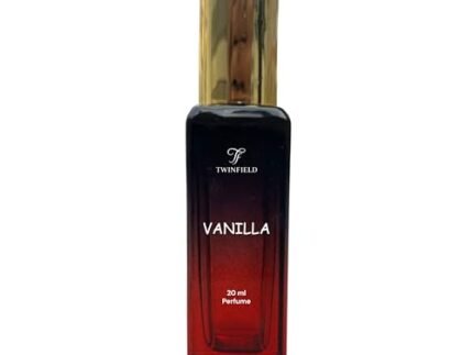 TWINFIELD Vanilla Unisex Perfume 20ml – Long-Lasting Premium Eau de Parfum for Men & Women, Fresh & Strong Fragrance for Daily Use, Office, Party, Gifting – Luxury Scent, Elegant Bottle, Gift for Him & Her, Premium Perfume for Men & Women