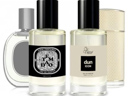Tem Dao & Dun Icon Men’s Perfume Set | SRK Edition | Woody, Spicy & Oud Eau de Parfum | 2 x 50ml Long-Lasting EDP | Premium Fragrance Combo by Fiori Perfumes