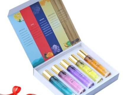 The Luxury Fragrance Set Of 5 Premium Perfume For Men And Women Aqua Fresh Floral Sweet Woody Spicy Pack For Him And Her | Easy To Carry, Pocket Friendly | Pack Of 5 Liquid (20Ml Each)