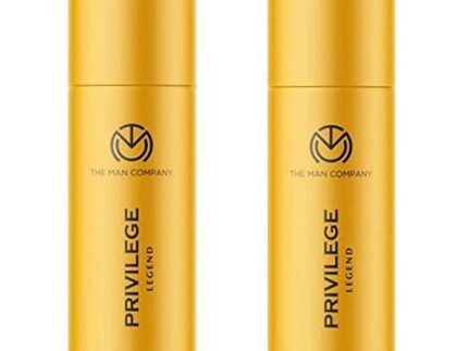 The Man Company Privilege Legend Deodorant Spray – For Men (300 ml, Pack of 2) | Valentine gift Set for Boyfriend, Husband
