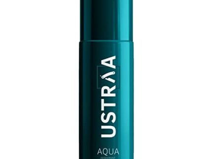 USTRAA Aqua Deodorant Body Spray For Men - 150 ml | Refreshing Aquatic Fragrance | Skin-friendly Deodorant with Mist Spray | Keeps Odour in Check | Citrusy, Spicy notes with Aquatic Freshness