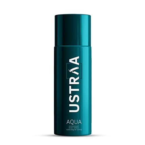 USTRAA Aqua Deodorant Body Spray For Men – 150 ml | Refreshing Aquatic Fragrance | Skin-friendly Deodorant with Mist Spray | Keeps Odour in Check | Citrusy, Spicy notes with Aquatic Freshness USTRAA Aqua Deodorant Body Spray For Men – 150 ml | Refreshing Aquatic Fragrance | Skin-friendly Deodorant with Mist Spray | Keeps Odour in Check | Citrusy, Spicy notes with Aquatic Freshness