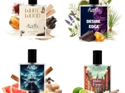 Urban Voyage + White Wood + Black Storm + Desire Edge Perfume for Men | Long-Lasting Premium Eau de Parfum (Pack of 4)