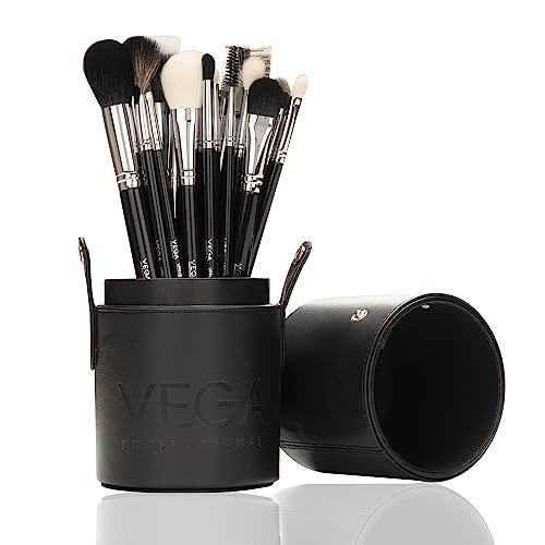 VEGA PROFESSIONAL Makeup Brush Set of 19, (VPPMB-44) VEGA PROFESSIONAL Makeup Brush Set of 19, (VPPMB-44)