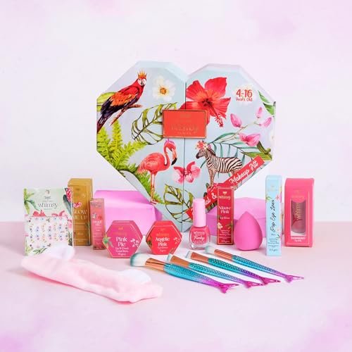 Whimsy Beauty Organic & Safe Make U Pretty Makeup Kit| Safe, Non-Toxic Beauty Set for Girls & Teens | Eye Glitter, Lip Cheek Tint, Lip Gloss,Eye Liner, Nail Paint and Mermaid Brushes (Pack of 15) Whimsy Beauty Organic & Safe Make U Pretty Makeup Kit| Safe, Non-Toxic Beauty Set for Girls & Teens | Eye Glitter, Lip Cheek Tint, Lip Gloss,Eye Liner, Nail Paint and Mermaid Brushes (Pack of 15)