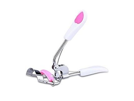 White Eyelash Curler with Soft Grip