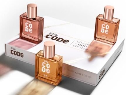 Wild Stone CODE Luxury OUD Eau De Parfum Gift Set For Men | 3x50ml - Regal, Imperial & Glory | Premium EDP Perfumes | Long-Lasting Fragrances | Royal & Elegant Oud Fragrance Scent