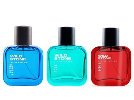 Wild Stone Edge, Hydra Energy and Red Long Lasting Perfume for Men, Pack of 3 (30ml each)