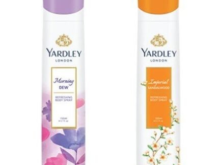 Yardley London Deodorant Spray For Women Morning Dew And Sandalwood Combo Pack 2 (150 Ml)
