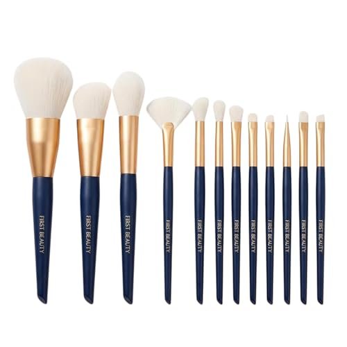 12 Pcs Professional Makeup Brush Set | Premium Soft Bristles | Face & Eye Brushes for Foundation, Blush, Concealer, Eyeshadow & Blending 12 Pcs Professional Makeup Brush Set | Premium Soft Bristles | Face & Eye Brushes for Foundation, Blush, Concealer, Eyeshadow & Blending