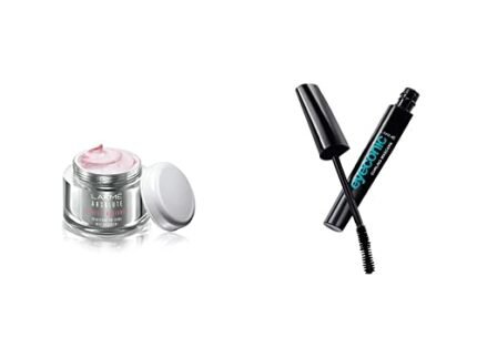 Lakmé Perfect Radiance Fairness Day Creme 50 g & Lakmé Eyeconic Lash Curling Mascara, Black, 9ml