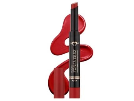 Forever52 Daily Life Hydra Lipstick, Semi-Matte Finish| Enriched with Hyaluronic Acid, Vitamin E & UVB Filter| 97% Lip Darkness Reduction | Vegan & Cruelty Free (CHERRYDROP-11, 2g)
