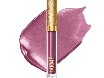 Lakme Be-Jewel Shimmer Lip Liquid with Ceramides, Luminous Matte Finish, Waterproof – 501 Rose Quartz 3.5ml