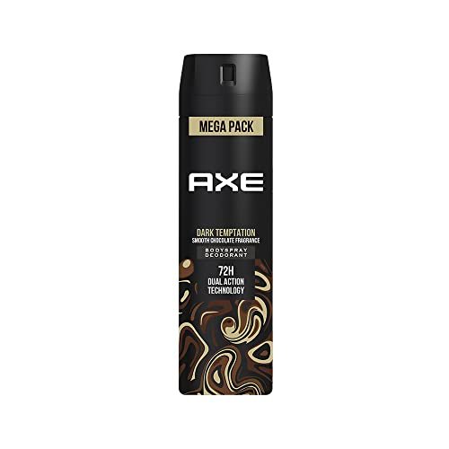 Axe Dark Temptation Long Lasting Deodorant Bodyspray for Men 215 ml Axe Dark Temptation Long Lasting Deodorant Bodyspray for Men 215 ml