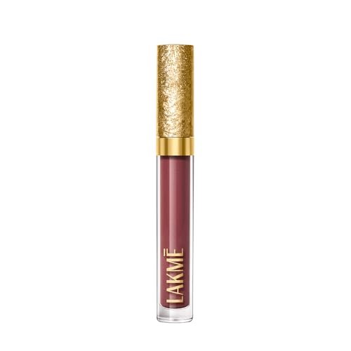 Lakme Be-Jewel Shimmer Lip Liquid with Ceramides, Luminous Matte Finish, Waterproof- 301 Iced Espresso 3.5ml Lakme Be-Jewel Shimmer Lip Liquid with Ceramides, Luminous Matte Finish, Waterproof- 301 Iced Espresso 3.5ml