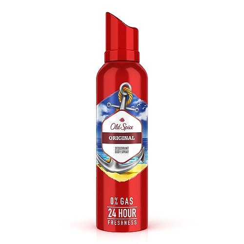 Old Spice Original No Gas 24 hour Long Lasting Freshness Deodorant Perfume Body Spray For Men, 140ml Old Spice Original No Gas 24 hour Long Lasting Freshness Deodorant Perfume Body Spray For Men, 140ml