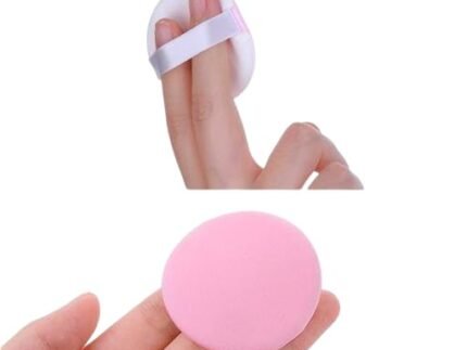 4 Pc Round Makeup Sponge Puff Full Coverage Facial Smooth Powder Puffs Blending For Foundation,cream,face Body Makeup Applicators|PB_23